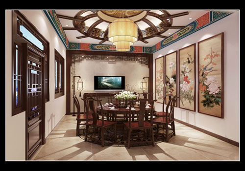 中式风格餐厅